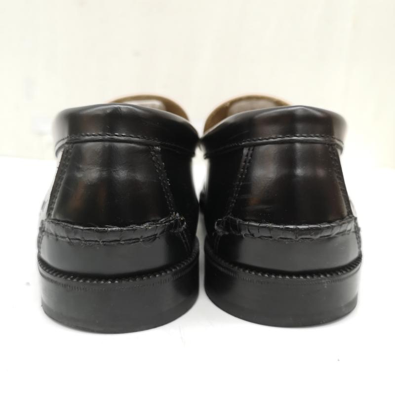 ケンフォード KENFORD ローファー ローファー EMBOSSED LOAFERS BLACK TURQUOISE ローファー 27.0cm メンズ USED 古着 中古 50166737