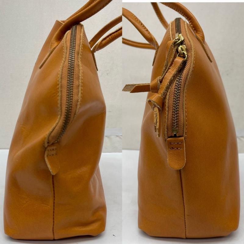 タイドウェイ TIDEWAY トートバッグ トートバッグ LIGHT LEATHER BOSTON レザー トートバッグ - 茶 / ブラウン / brown レディース USED 古着 中古 50166739