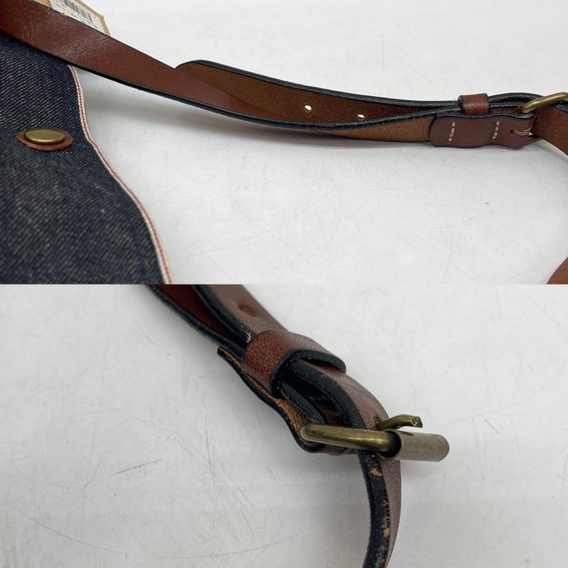 古着 USED ショルダーバッグ ショルダーバッグ マストロ MASTRO セルビッチ デニム ショルダー バッグ - インディゴ / インディゴ / Indigo メンズ USED 古着 中古 50166740