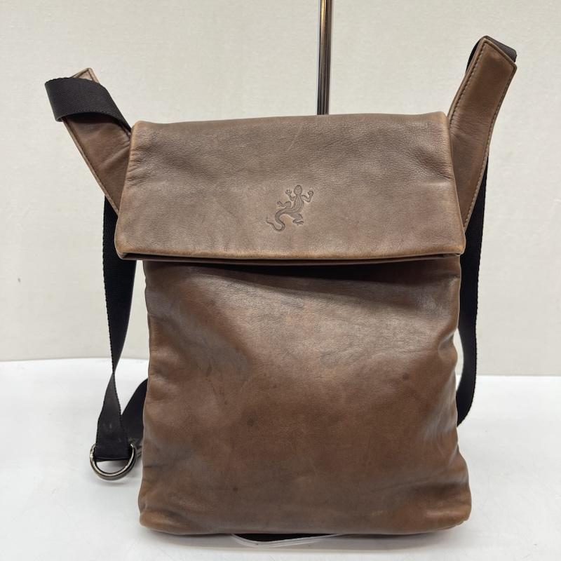 アニエス・ベー agnes b. ショルダーバッグ ショルダーバッグ レザー ショルダーバッグ 斜めがけ - 茶 / ブラウン / brown レディース USED 古着 中古 50166741