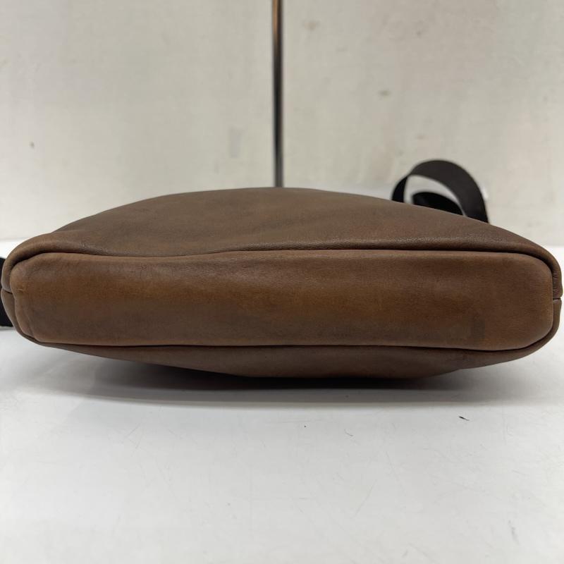 アニエス・ベー agnes b. ショルダーバッグ ショルダーバッグ レザー ショルダーバッグ 斜めがけ - 茶 / ブラウン / brown レディース USED 古着 中古 50166741
