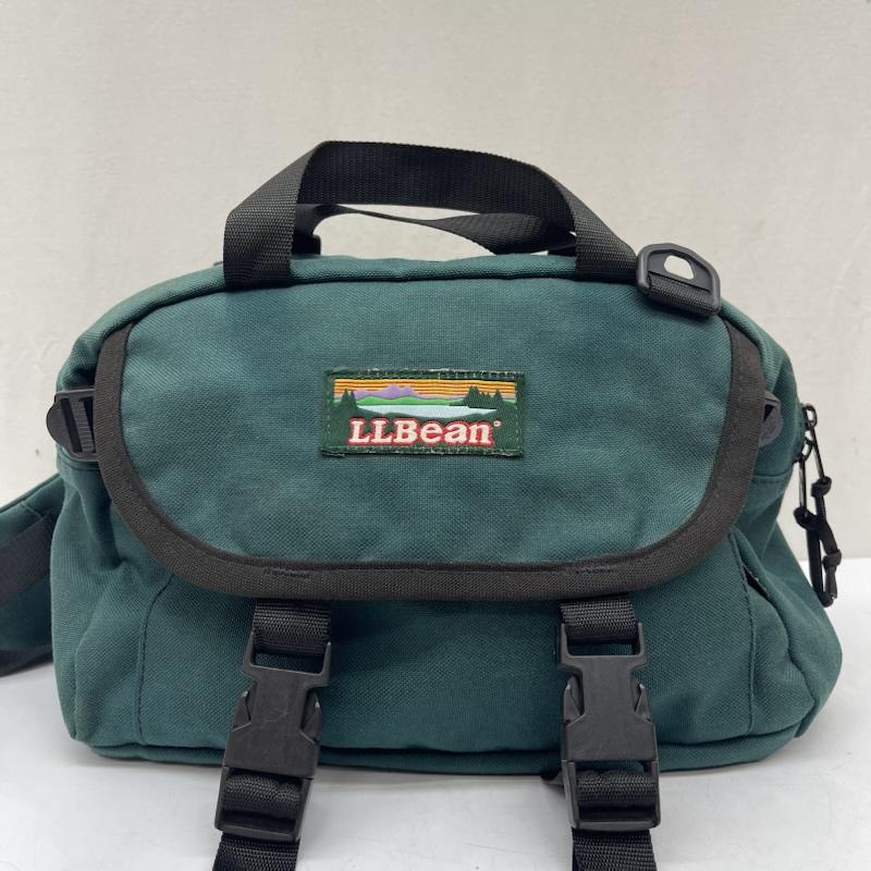 エルエルビーン L.L.Bean ボディバッグ ボディバッグ 90s USA製 カタディンタグ ボディバック - 緑 / グリーン / green メンズ USED 古着 中古 50166742