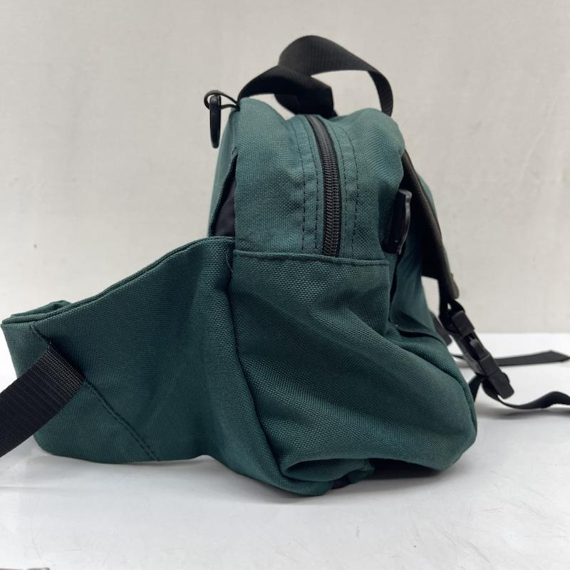 エルエルビーン L.L.Bean ボディバッグ ボディバッグ 90s USA製 カタディンタグ ボディバック - 緑 / グリーン / green メンズ USED 古着 中古 50166742