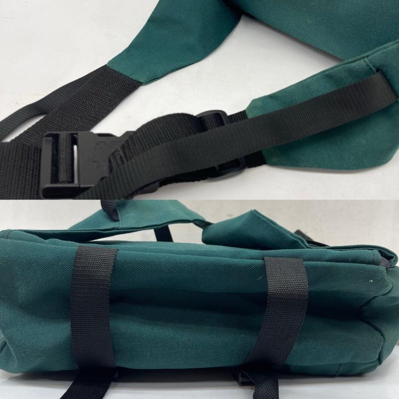 エルエルビーン L.L.Bean ボディバッグ ボディバッグ 90s USA製 カタディンタグ ボディバック - 緑 / グリーン / green メンズ USED 古着 中古 50166742