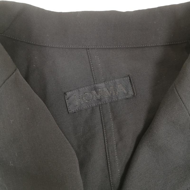 ホンマ HOMMA セットアップ セットアップ 日本製 アシンメトリー テーラード バルーン スカート セットアップ 2 黒 / ブラック / black レディース USED 古着 中古 50166747