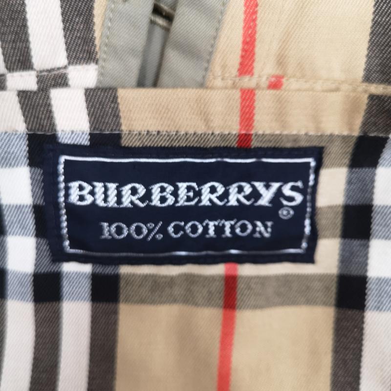 バーバリーズ BURBERRYS コート コート一般 英国製 ヴィンテージ 比翼仕立て ステンカラー コート バルマカーン コート fga28-902 オリーブグリーン / オリーブグリーン / レディース USED 古着 中古 50166749