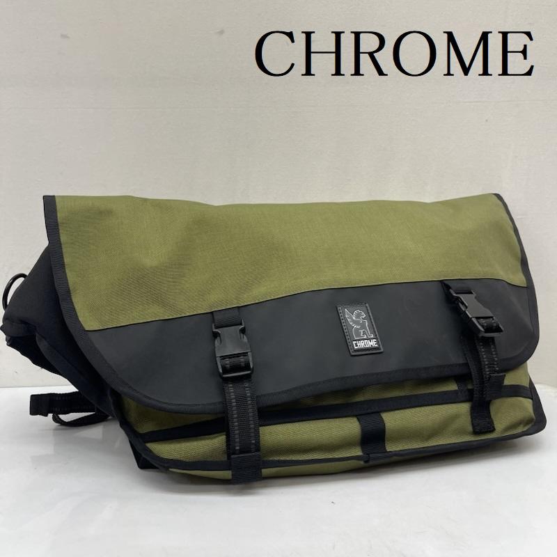 クロム CHROME メッセンジャーバッグ メッセンジャーバッグ MINI METRO メッセンジャーバッグ - カーキオリーブ / カーキオリーブ / メンズ USED 古着 中古 50166754