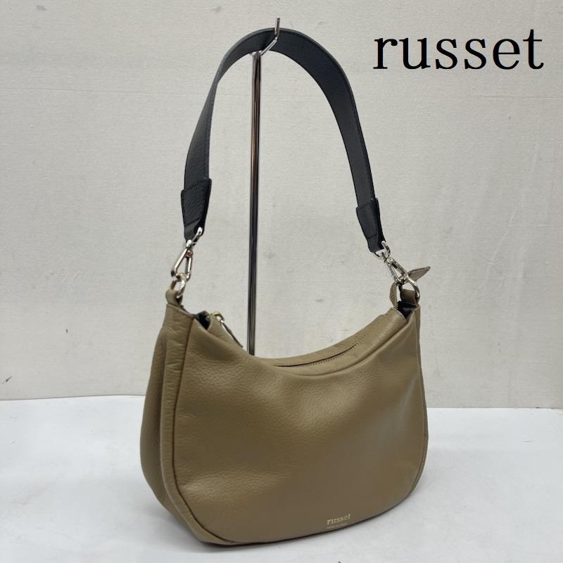 ラシット russet ショルダーバッグ ショルダーバッグ ハーフムーン レザ－ ショルダーバッグ - レディース USED 古着 中古 50166757
