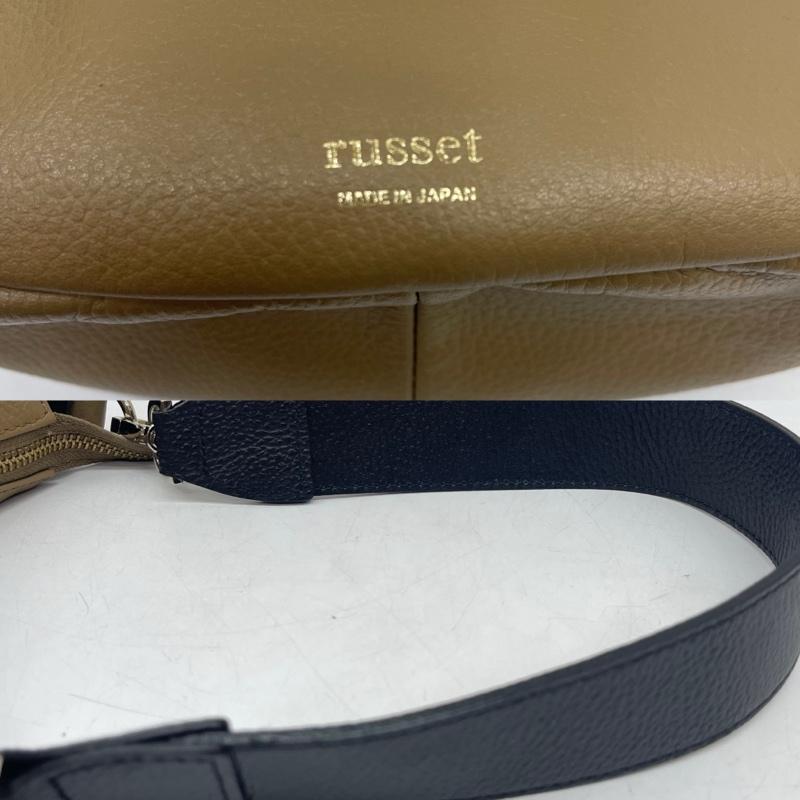 ラシット russet ショルダーバッグ ショルダーバッグ ハーフムーン レザ－ ショルダーバッグ - レディース USED 古着 中古 50166757