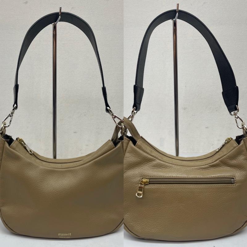 ラシット russet ショルダーバッグ ショルダーバッグ ハーフムーン レザ－ ショルダーバッグ - レディース USED 古着 中古 50166757