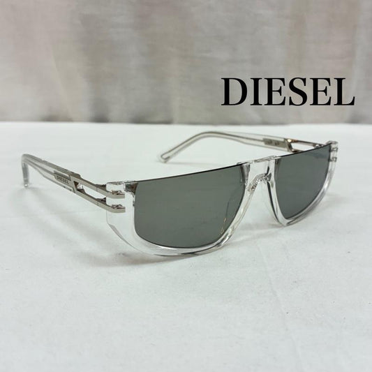 ディーゼル DIESEL めがね・サングラス サングラス ハーフリム クリア フレーム サングラス - メンズ USED 古着 中古 50166760