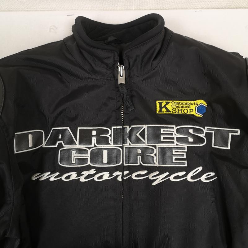 カドヤ KADOYA ジャケット、上着 ライダース DARKEST CORE シリーズ バイク ライディング レーシング プロテクター ジャケット 3L 黒 / ブラック / black メンズ USED 古着 中古 50166762