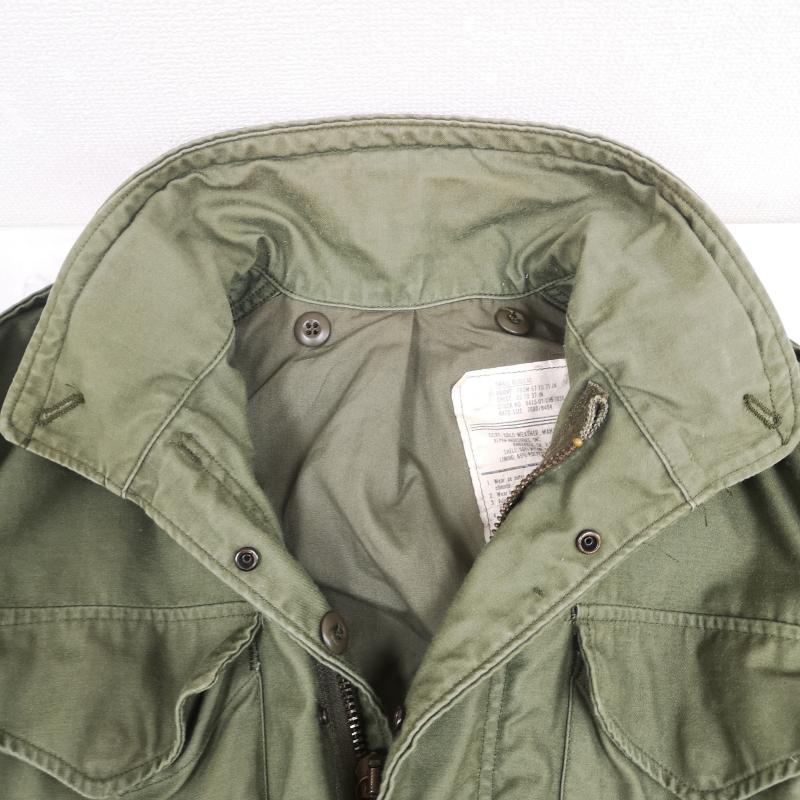 アルファ インダストリー Alpha Industries ジャケット、上着 ジャンパー、ブルゾン M-65 フィールド ジャケット スタンドカラー ミリタリー ジャケット S カーキ / カーキ / khaki メンズ USED 古着 中古 50166767