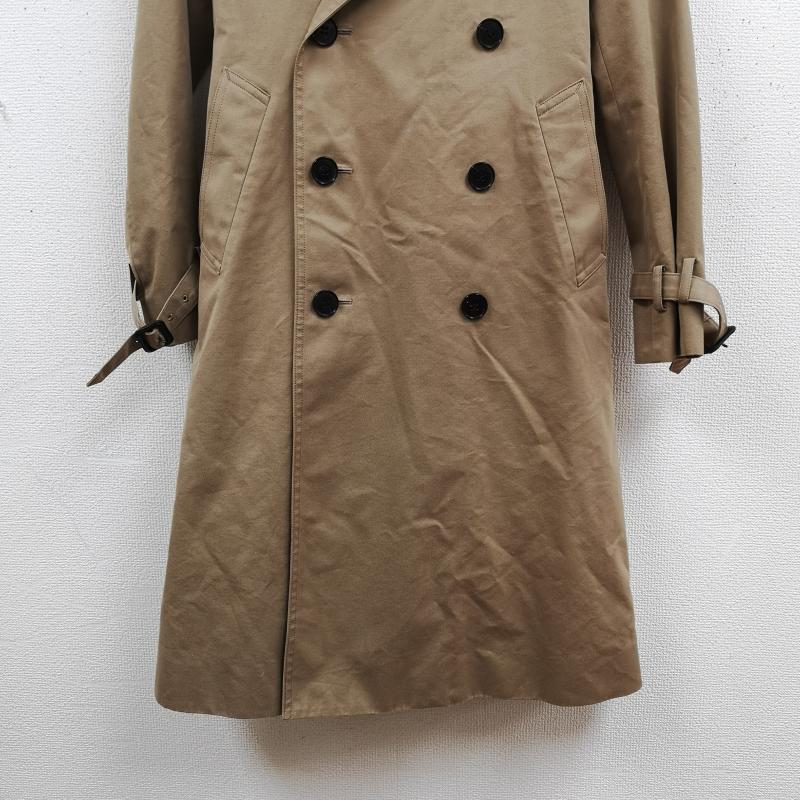 ハイク HYKE コート コート一般 日本製 エポーレット ウエストベルト ロングコート トレンチ コート 1 ベージュ / ベージュ / beige レディース USED 古着 中古 50166773