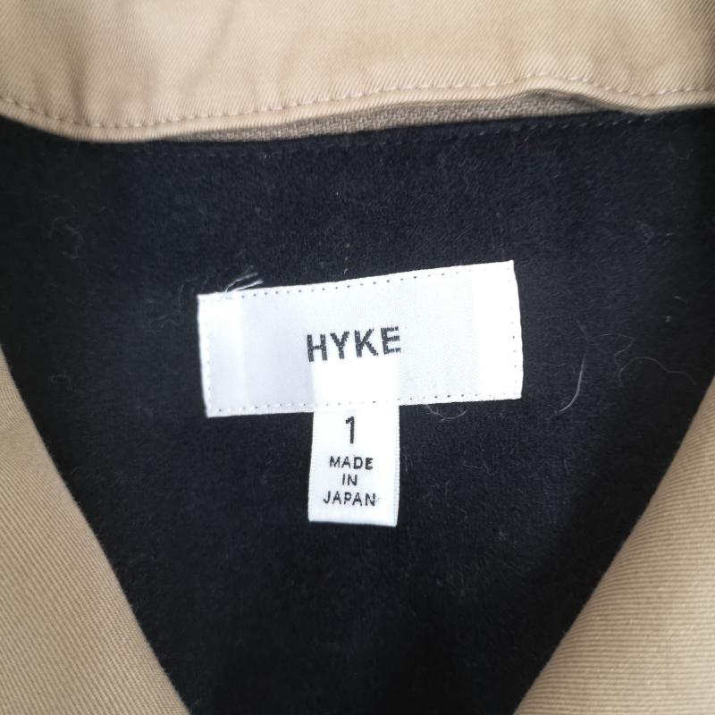 ハイク HYKE コート コート一般 日本製 エポーレット ウエストベルト ロングコート トレンチ コート 1 ベージュ / ベージュ / beige レディース USED 古着 中古 50166773