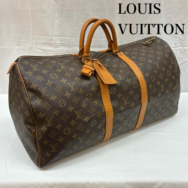 ルイヴィトン LOUIS VUITTON ボストンバッグ ボストンバッグ キーポル 55 モノグラム キャンバス トラベル ボストン バッグ M41424 - レディース USED 古着 中古 50166774