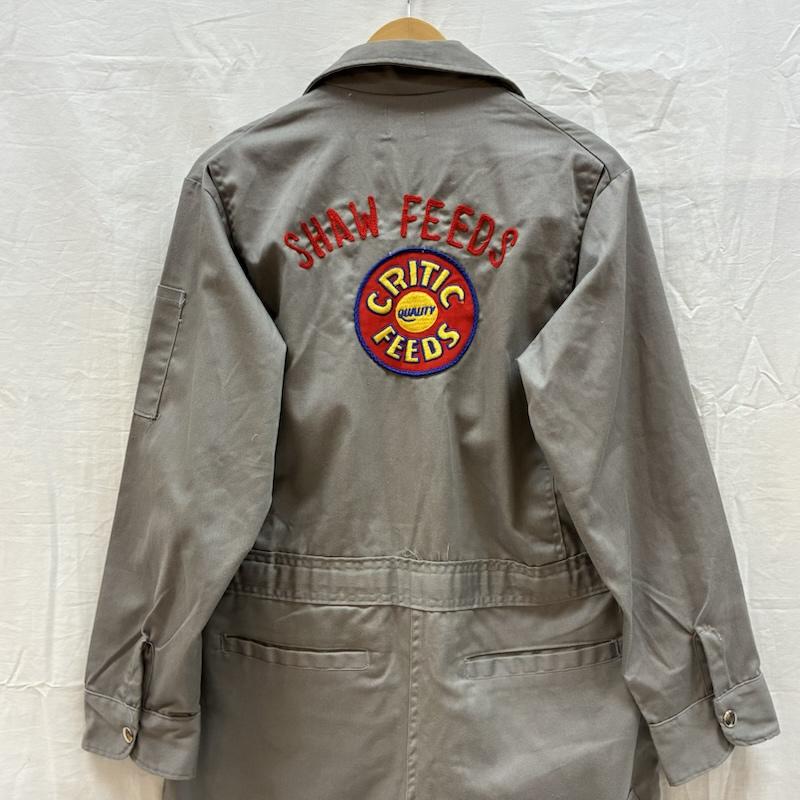 ヴィンテージ VINTAGE サロペット・オーバーオール サロペット、オーバーオール PROTEXALL 60s 70s 企業ロゴ ワッペン チェーンステッチ オールインワン ツナギ - メンズ USED 古着 中古 50166775