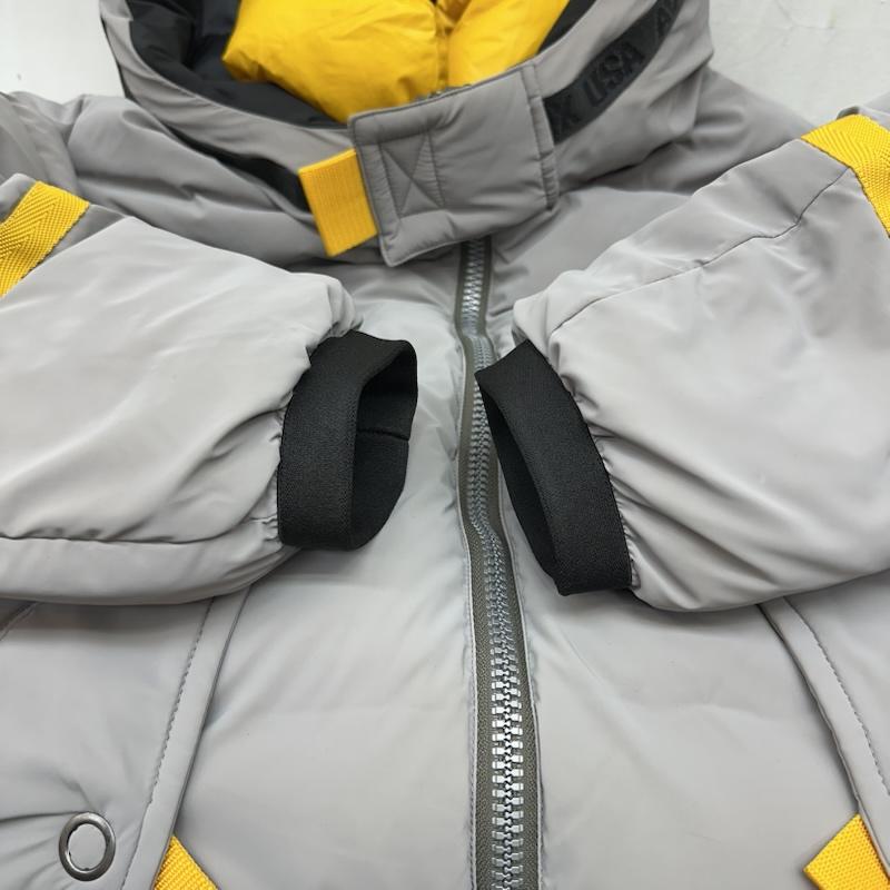 アヴィレックス AVIREX ジャケット、上着 ダウンジャケット アポロ ダウン ジャケット 6112163 XL 灰 / グレー / gray メンズ USED 古着 中古 50166778