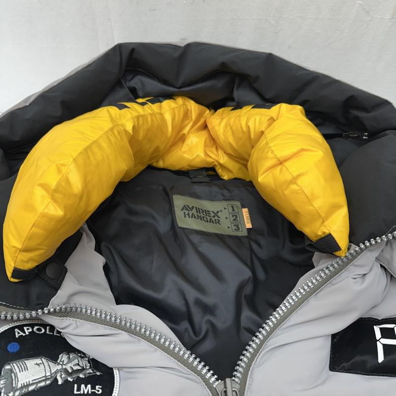 アヴィレックス AVIREX ジャケット、上着 ダウンジャケット アポロ ダウン ジャケット 6112163 XL 灰 / グレー / gray メンズ USED 古着 中古 50166778