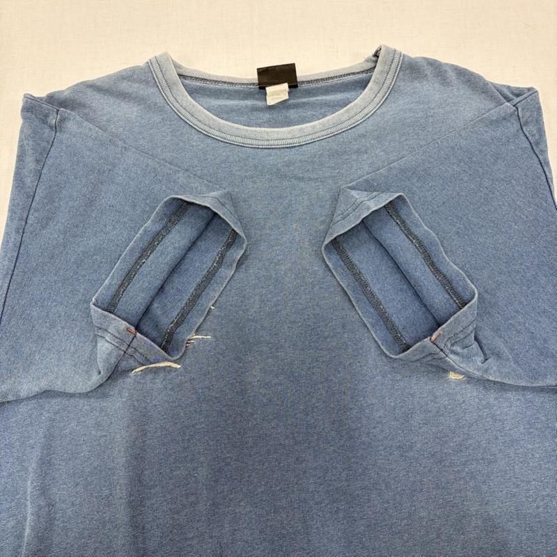 ショット schott Tシャツ 半袖 半袖 ウォッシュ加工 ドラゴン ヤシの木 刺繍 Tシャツ XL 刺繍 青 / ブルー / blue X ベージュ / ベージュ / beige X 白 / ホワイト / white メンズ USED 古着 中古 50166780