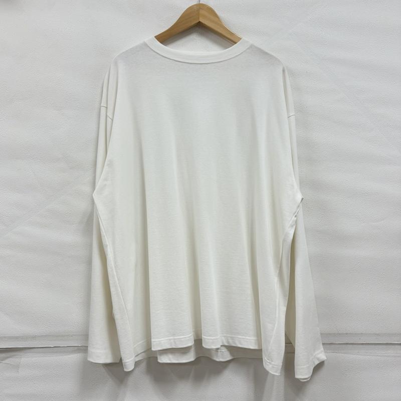 古着 USED Tシャツ 長袖 ADRER アドラー ワイドスリーブ 無地 ロンT 長袖 Tシャツ オーバーサイズ S 無地 X ワンポイント X ロゴ、文字 白 / ホワイト / white メンズ USED 古着 中古 50166784