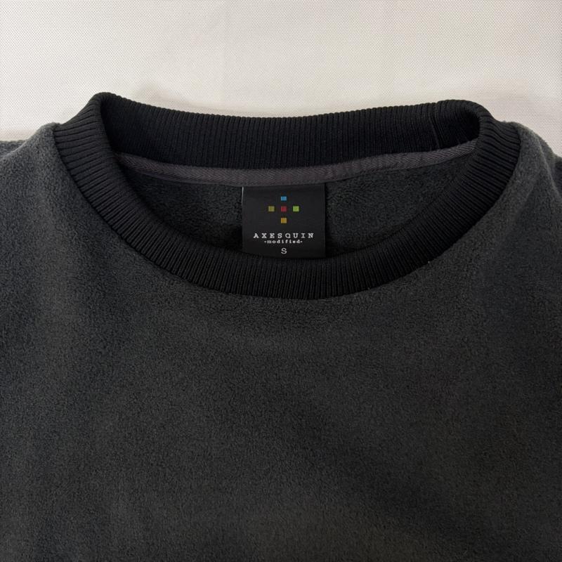 アクシーズクイン AXESQUIN トップス トップス レトロフリースTシャツ 半袖プルオーバー RETRO FLEECE TEE 321085 S 無地 ダークグレー / ダークグレー / メンズ USED 古着 中古 50166792