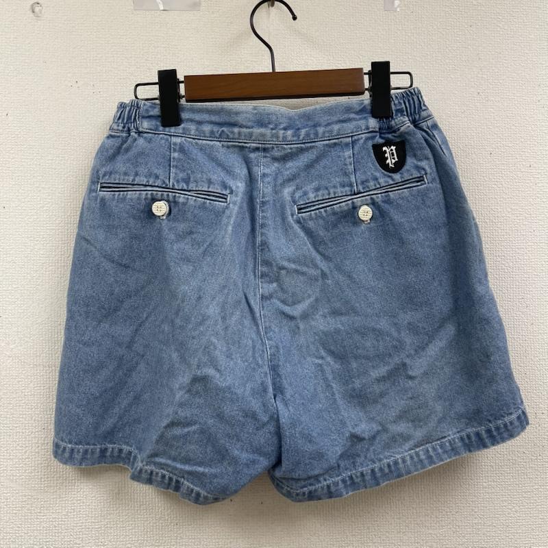 フェノメノン PHENOMENON パンツ ショートパンツ 日本製 ツータック デニム ショート パンツ ショーツ M インディゴ / インディゴ / Indigo レディース USED 古着 中古 50166797