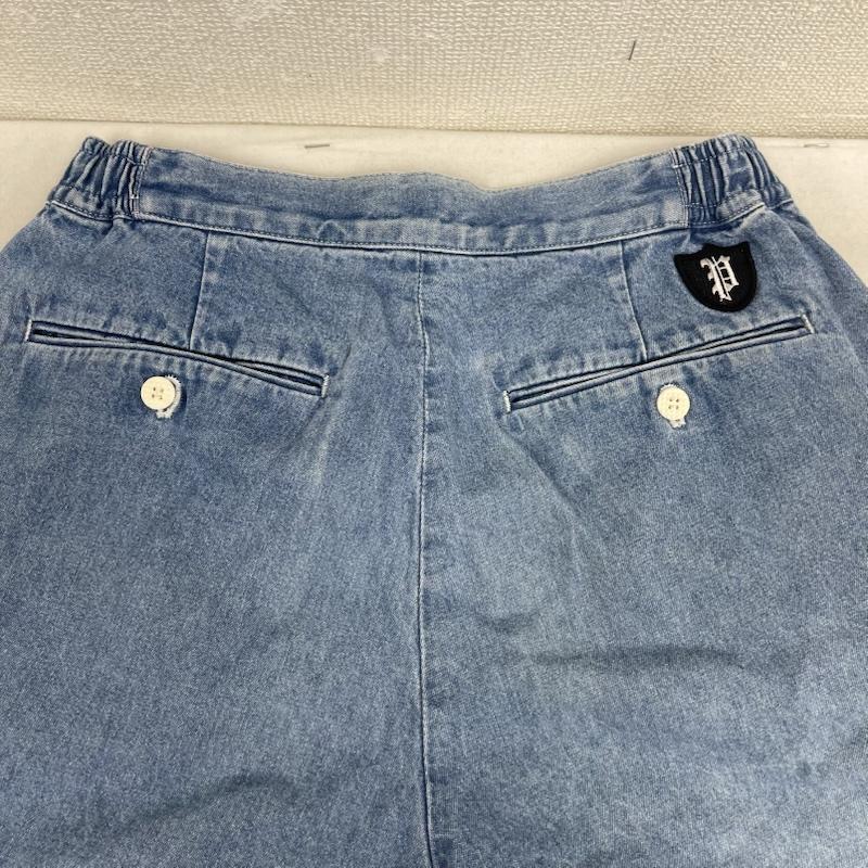 フェノメノン PHENOMENON パンツ ショートパンツ 日本製 ツータック デニム ショート パンツ ショーツ M インディゴ / インディゴ / Indigo レディース USED 古着 中古 50166797