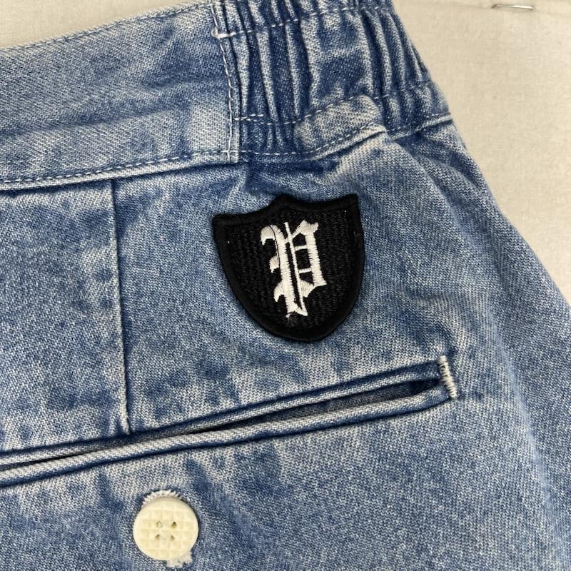 フェノメノン PHENOMENON パンツ ショートパンツ 日本製 ツータック デニム ショート パンツ ショーツ M インディゴ / インディゴ / Indigo レディース USED 古着 中古 50166797
