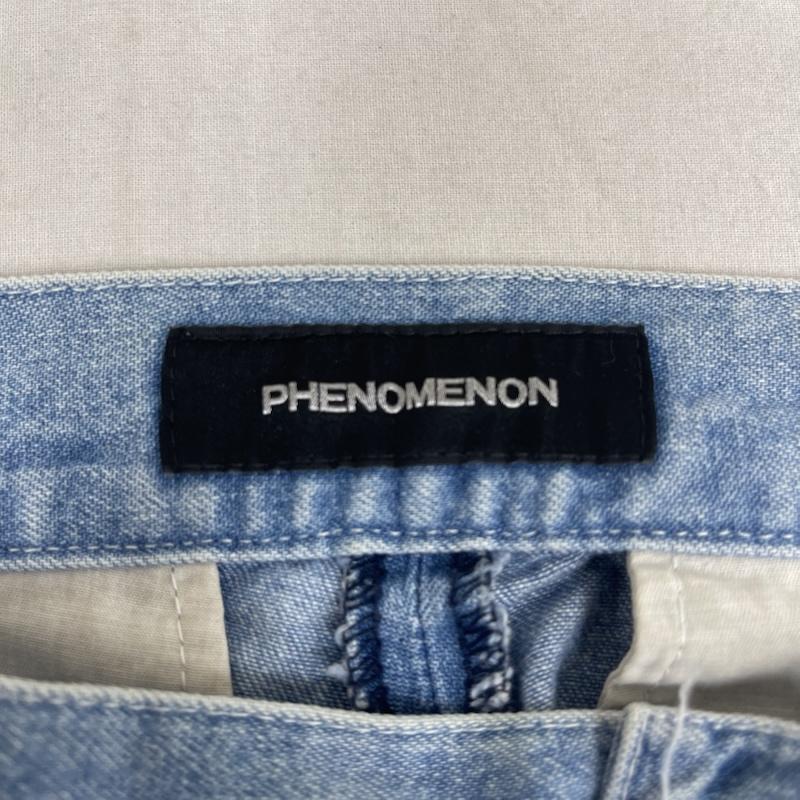フェノメノン PHENOMENON パンツ ショートパンツ 日本製 ツータック デニム ショート パンツ ショーツ M インディゴ / インディゴ / Indigo レディース USED 古着 中古 50166797