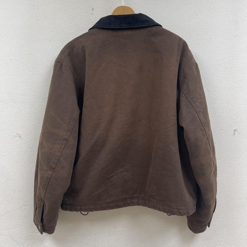 古着 USED ジャケット、上着 ジャンパー、ブルゾン WISH FOR EVER ドローコード ビンテージライク ショート ダックジャケット M 茶 / ブラウン / brown メンズ USED 古着 中古 50166798