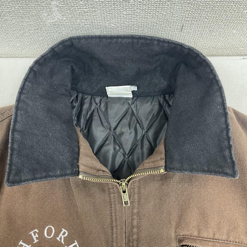 古着 USED ジャケット、上着 ジャンパー、ブルゾン WISH FOR EVER ドローコード ビンテージライク ショート ダックジャケット M 茶 / ブラウン / brown メンズ USED 古着 中古 50166798