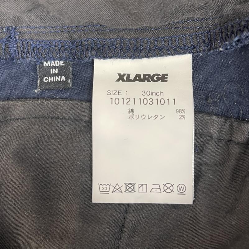 エクストララージ XLARGE パンツ ワークパンツ、ペインターパンツ スプラッター ペイント加工 ワーク パンツ ボトムス 101211031011 30 紺 / ネイビー / navy メンズ USED 古着 中古 50166801
