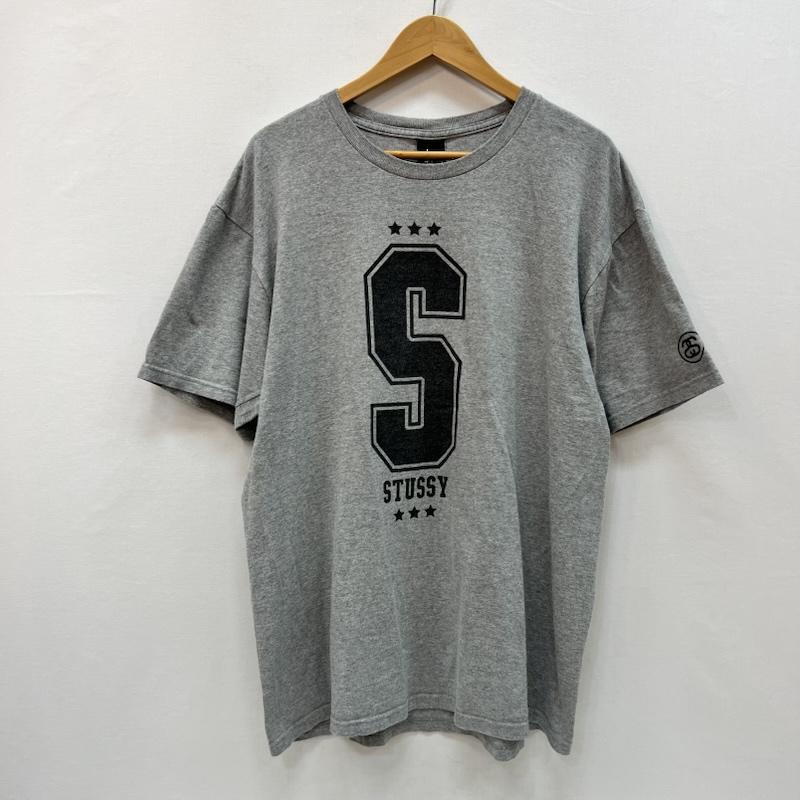 ステューシー STUSSY Tシャツ 半袖 GUAM グアム限定 Sロゴ Tシャツ L 灰 / グレー / gray メンズ USED 古着 中古 50166802