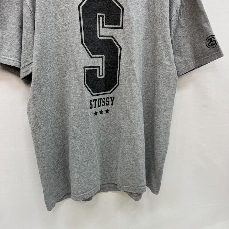 ステューシー STUSSY Tシャツ 半袖 GUAM グアム限定 Sロゴ Tシャツ L 灰 / グレー / gray メンズ USED 古着 中古 50166802