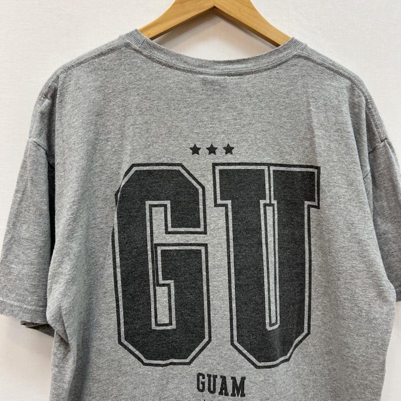 ステューシー STUSSY Tシャツ 半袖 GUAM グアム限定 Sロゴ Tシャツ L 灰 / グレー / gray メンズ USED 古着 中古 50166802