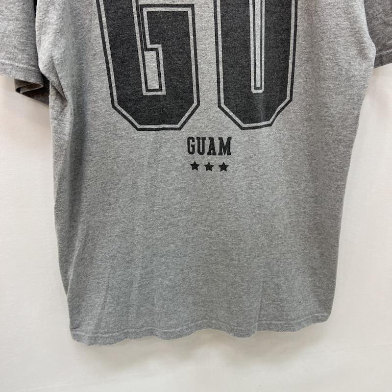 ステューシー STUSSY Tシャツ 半袖 GUAM グアム限定 Sロゴ Tシャツ L 灰 / グレー / gray メンズ USED 古着 中古 50166802