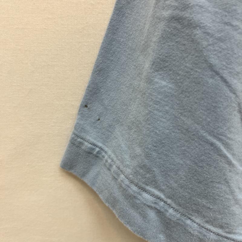 ブラームス BLURHMS Tシャツ 半袖 スビンコットン リップル生地 スーパーサイズ Tシャツ BHS21S013 - 水色 / ライトブルー / メンズ USED 古着 中古 50166803