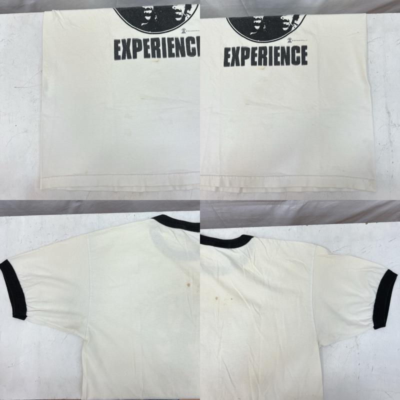 ヴィンテージ VINTAGE Tシャツ 半袖 00s The Jimi Hendrix Experience ジミ ヘンドリックス リンガーTシャツ L 白 / ホワイト / white メンズ USED 古着 中古 50166806