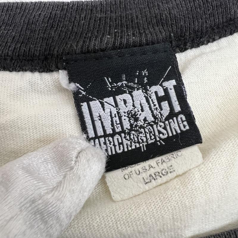 ヴィンテージ VINTAGE Tシャツ 半袖 00s The Jimi Hendrix Experience ジミ ヘンドリックス リンガーTシャツ L 白 / ホワイト / white メンズ USED 古着 中古 50166806