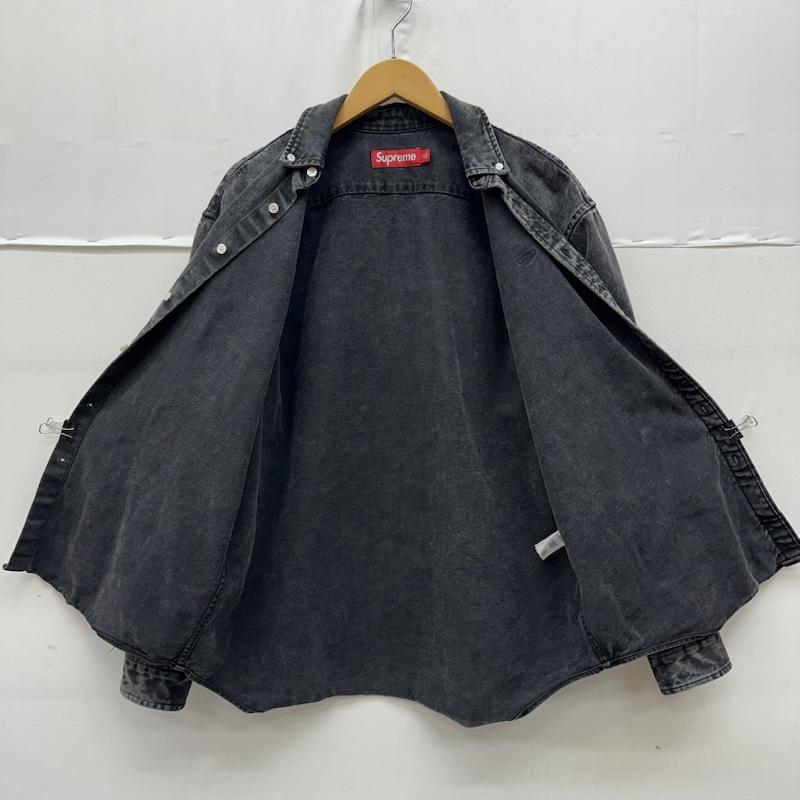 シュプリーム Supreme シャツ、ブラウス 長袖 25AW Small Box Denim Shirt ブラック デニム シャツ S 黒 / ブラック / black メンズ USED 古着 中古 50166807