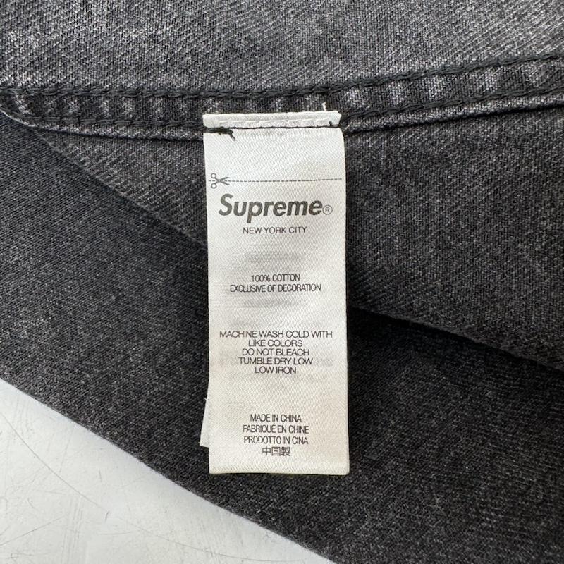 シュプリーム Supreme シャツ、ブラウス 長袖 25AW Small Box Denim Shirt ブラック デニム シャツ S 黒 / ブラック / black メンズ USED 古着 中古 50166807