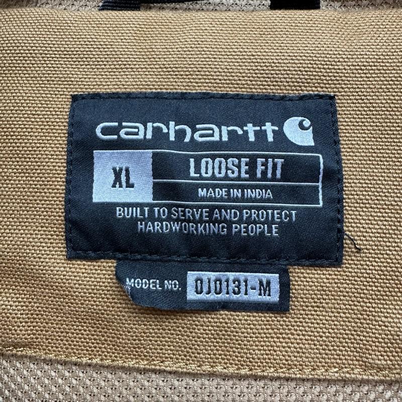 カーハート Carhartt ジャケット、上着 ジャンパー、ブルゾン Loose Fit Firm Duck Thermal-Lined Active Jacket ダック アクティブ ジャケット 104868 XL 茶 / ブラウン / brown メンズ USED 古着 中古 50166812