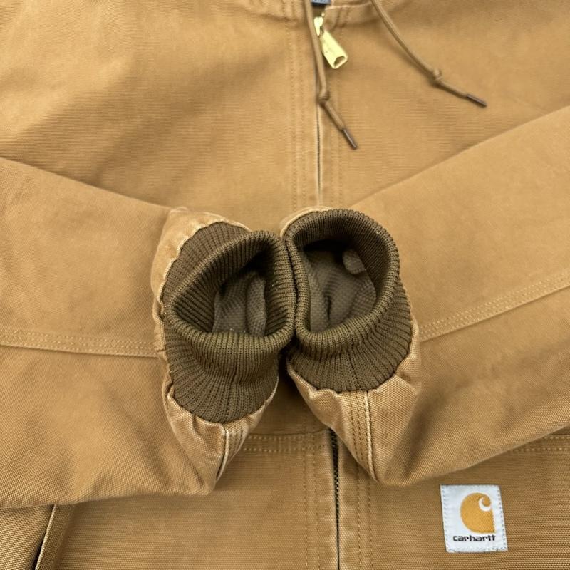 カーハート Carhartt ジャケット、上着 ジャンパー、ブルゾン Loose Fit Firm Duck Thermal-Lined Active Jacket ダック アクティブ ジャケット 104868 XL 茶 / ブラウン / brown メンズ USED 古着 中古 50166812