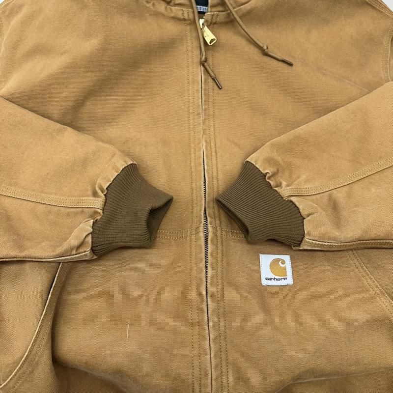 カーハート Carhartt ジャケット、上着 ジャンパー、ブルゾン Loose Fit Firm Duck Thermal-Lined Active Jacket ダック アクティブ ジャケット 104868 XL 茶 / ブラウン / brown メンズ USED 古着 中古 50166812