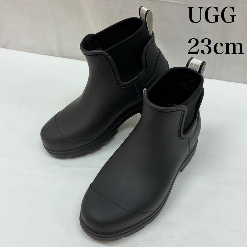 アグ UGG ブーツ ショートブーツ ドロップレット サイドゴア レインブーツ 23.0cm レディース USED 古着 中古 50166813