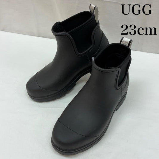 アグ UGG ブーツ ショートブーツ ドロップレット サイドゴア レインブーツ 23.0cm レディース USED 古着 中古 50166813