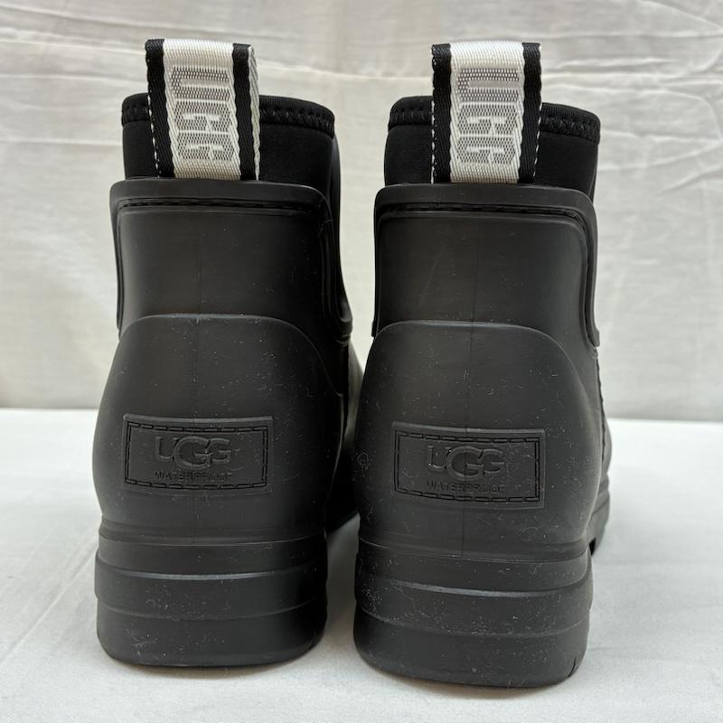 アグ UGG ブーツ ショートブーツ ドロップレット サイドゴア レインブーツ 23.0cm レディース USED 古着 中古 50166813