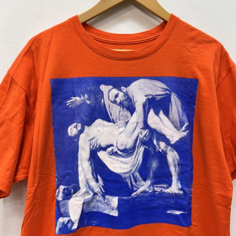 古着 USED Tシャツ 半袖 ヴァージル・アブロー Virgil Abloh 個展 Figures of Speech Tシャツ L 橙 / オレンジ / orange メンズ USED 古着 中古 50166814