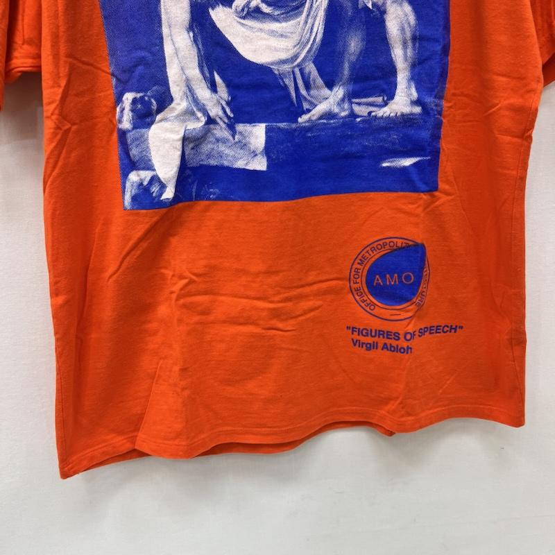 古着 USED Tシャツ 半袖 ヴァージル・アブロー Virgil Abloh 個展 Figures of Speech Tシャツ L 橙 / オレンジ / orange メンズ USED 古着 中古 50166814